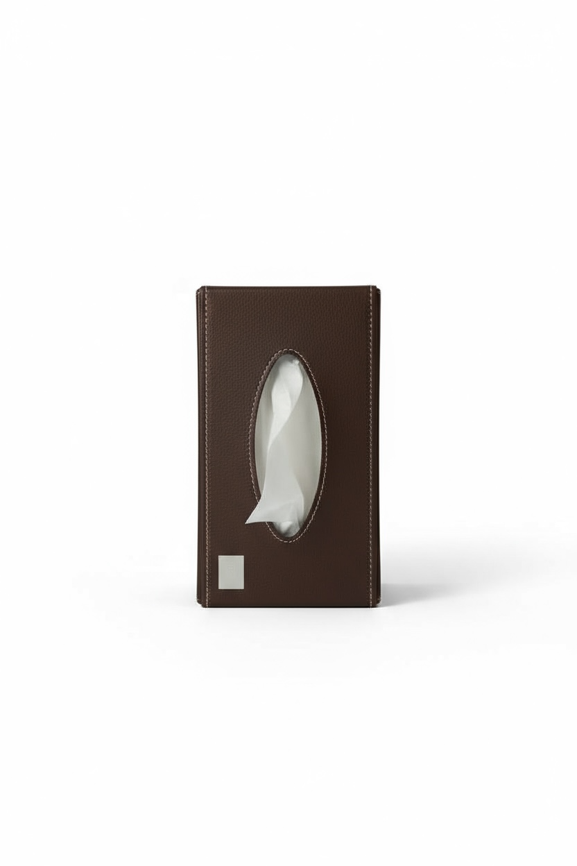 Premium Leather Tissue Boxes
